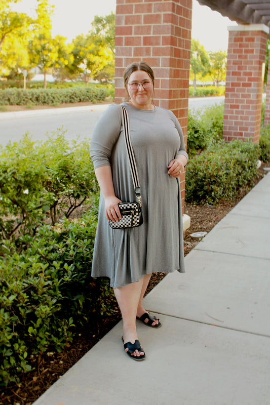 Classic Midi In Grey