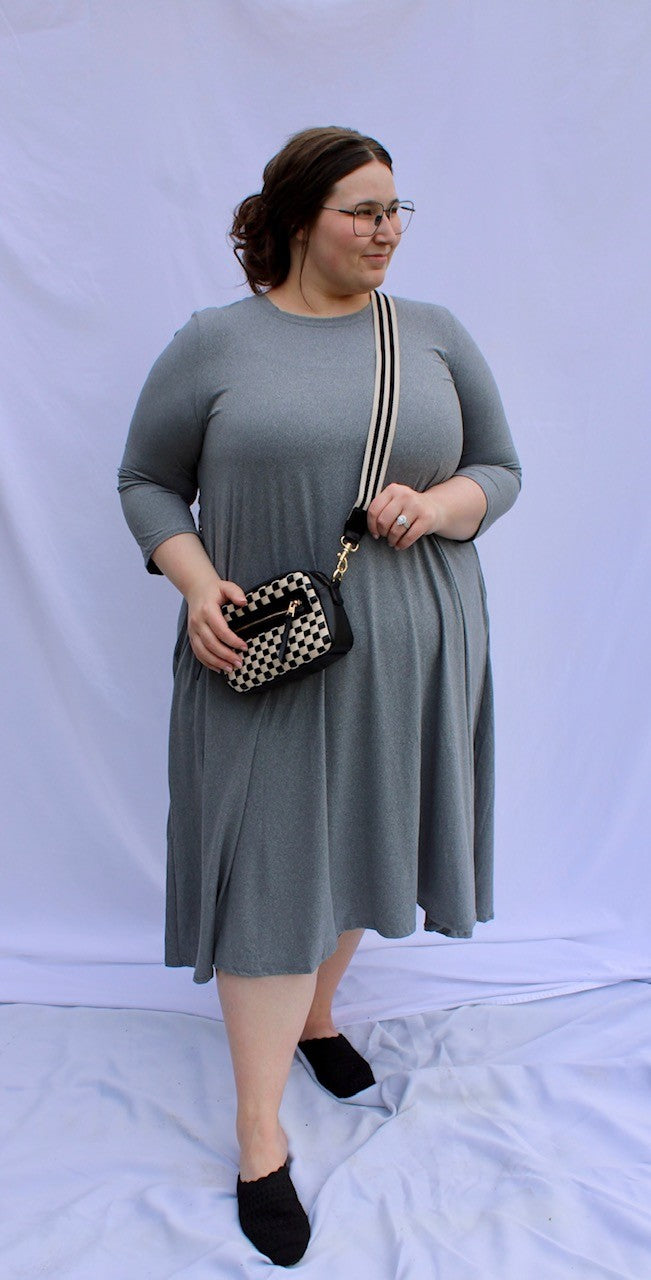 Classic Midi In Grey