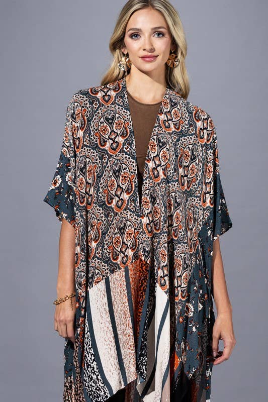 Ember Skies Kimono