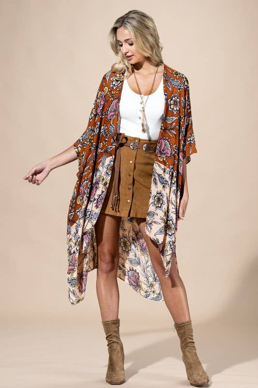 Maple Blossom Kimono