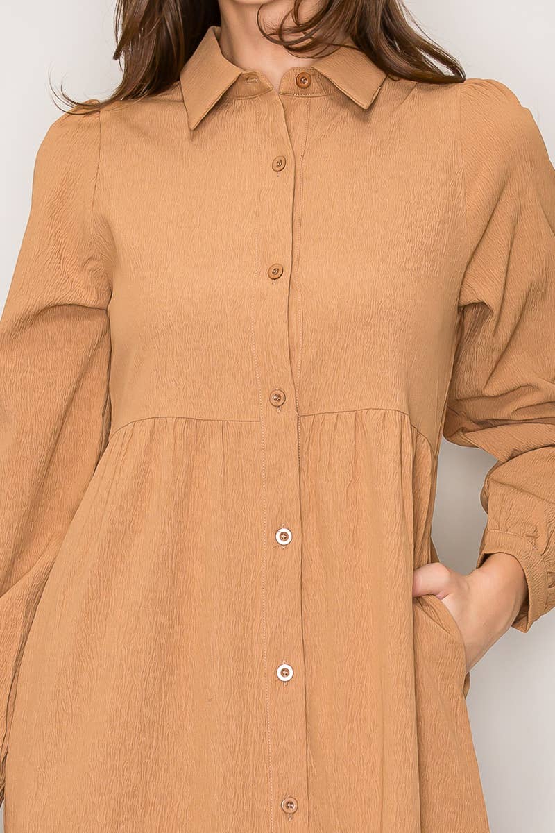 Cinnamon Stroll Dress