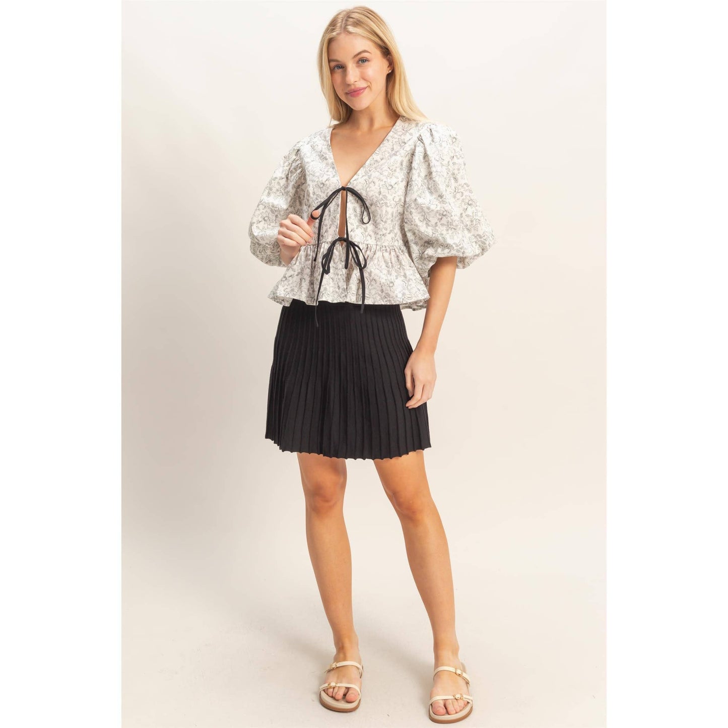 French Garden Peplum
