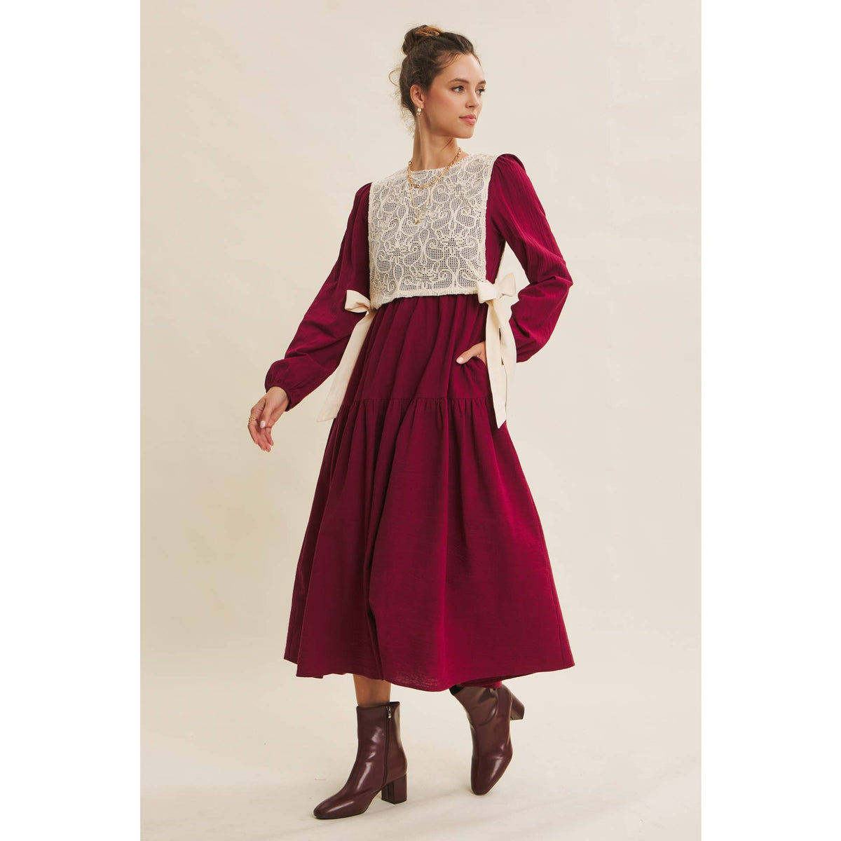 Mulled Berry Dress