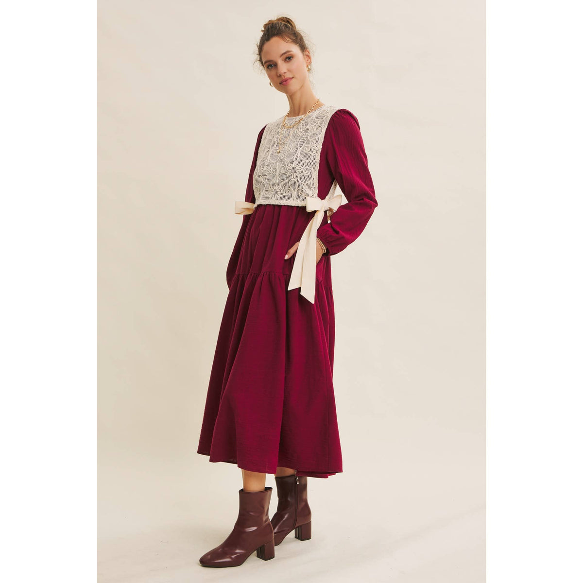 Mulled Berry Dress