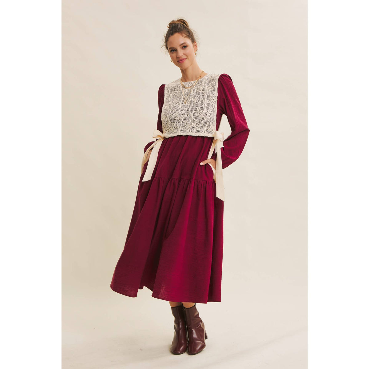 Mulled Berry Dress
