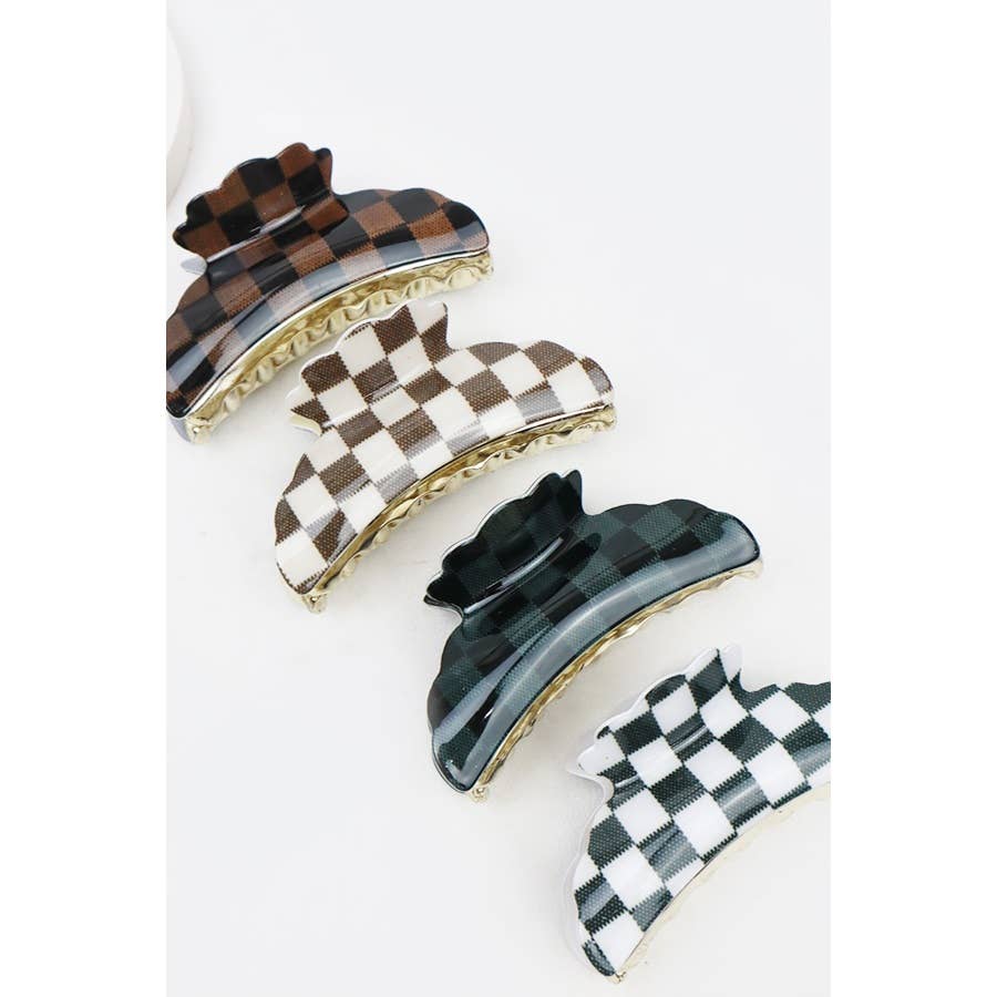 Checker Claw Clip