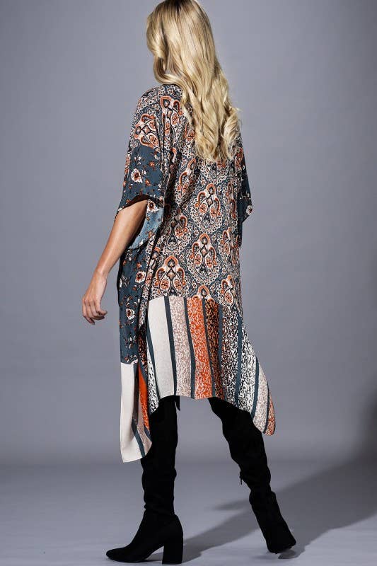 Ember Skies Kimono