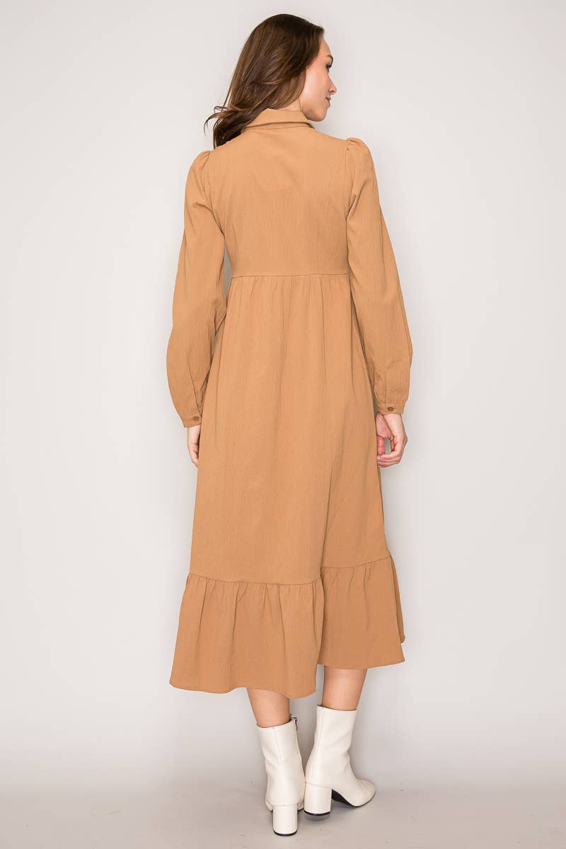 Cinnamon Stroll Dress