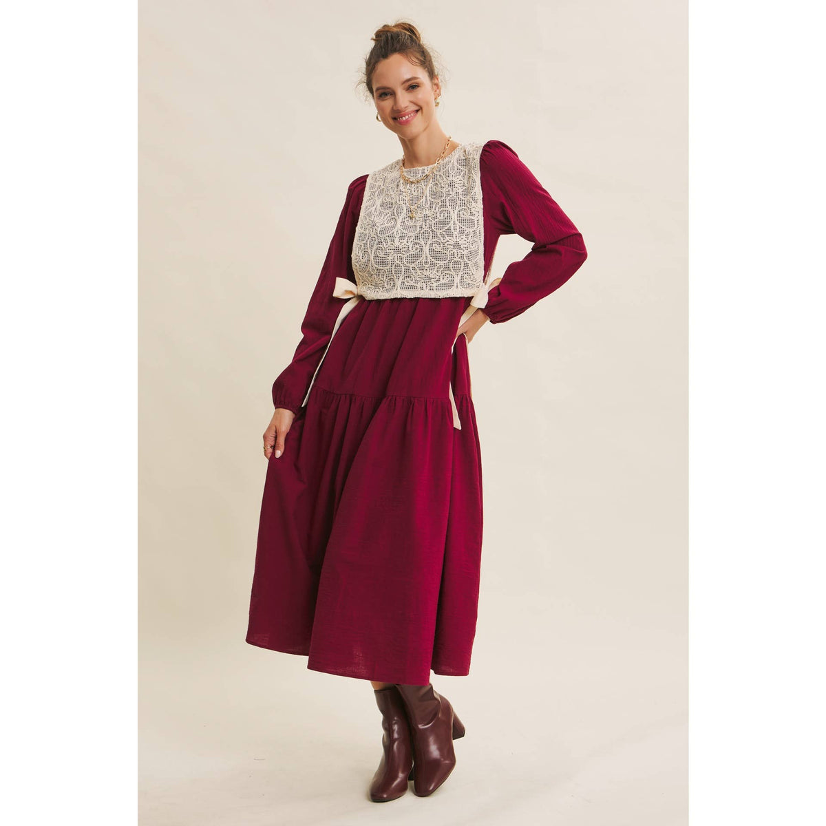 Mulled Berry Dress