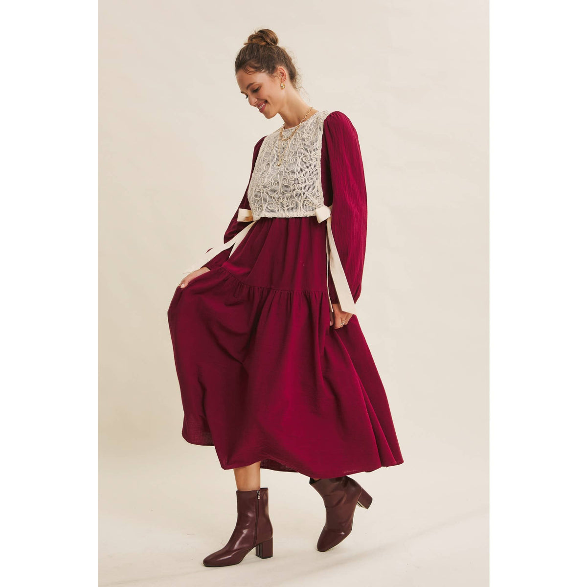 Mulled Berry Dress
