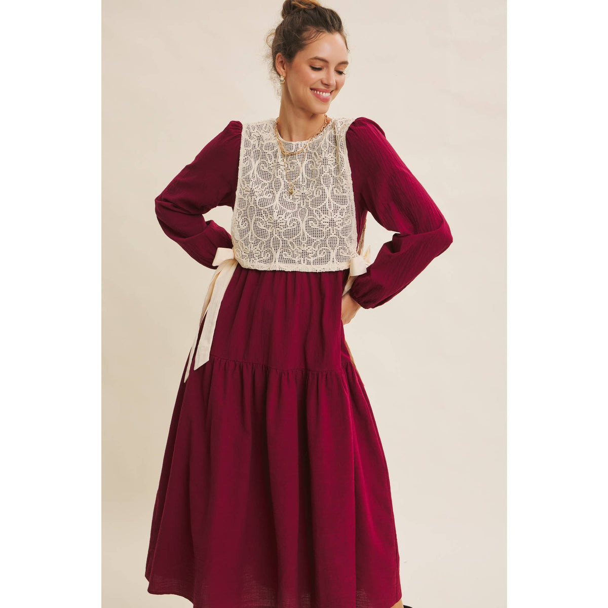 Mulled Berry Dress