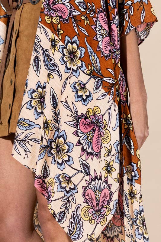 Maple Blossom Kimono