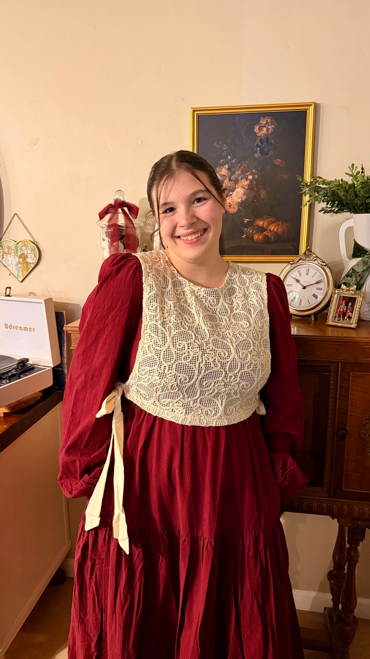 Mulled Berry Dress