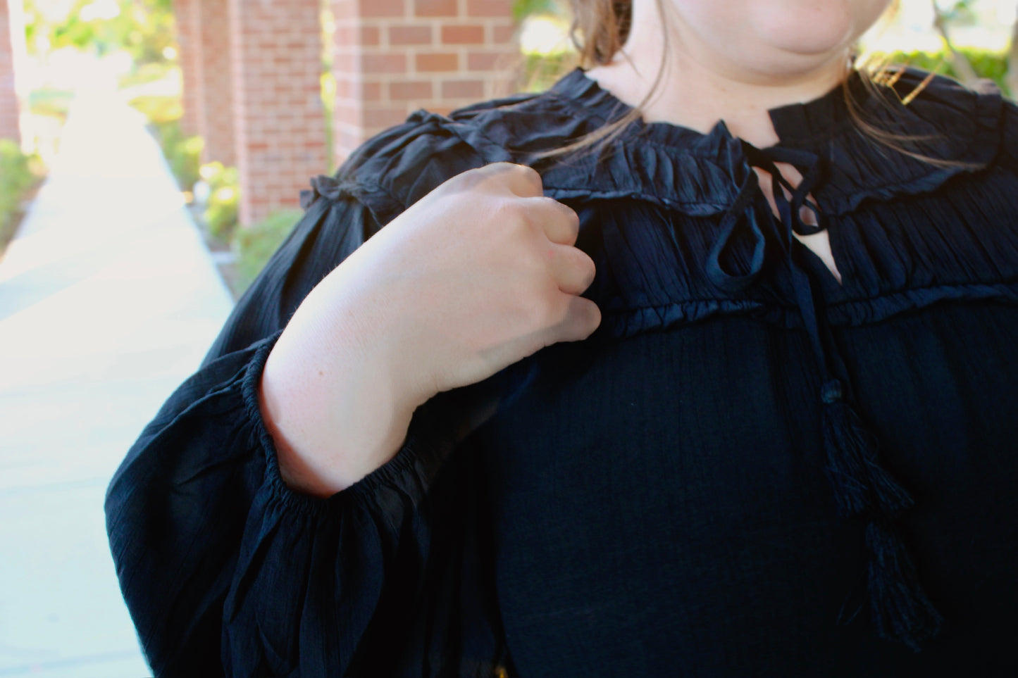 Midnight Prairie Blouse