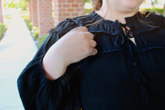 Midnight Prairie Blouse