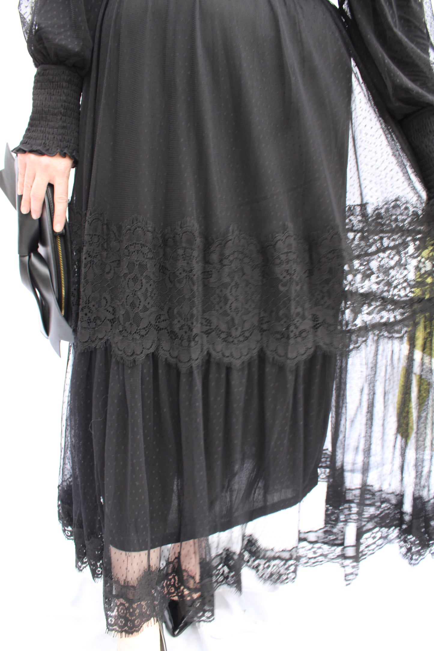 Obsidian Lace Dress