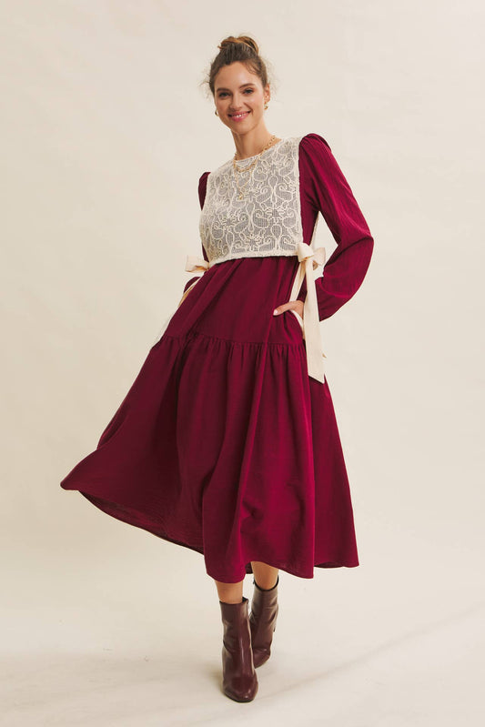 Mulled Berry Dress