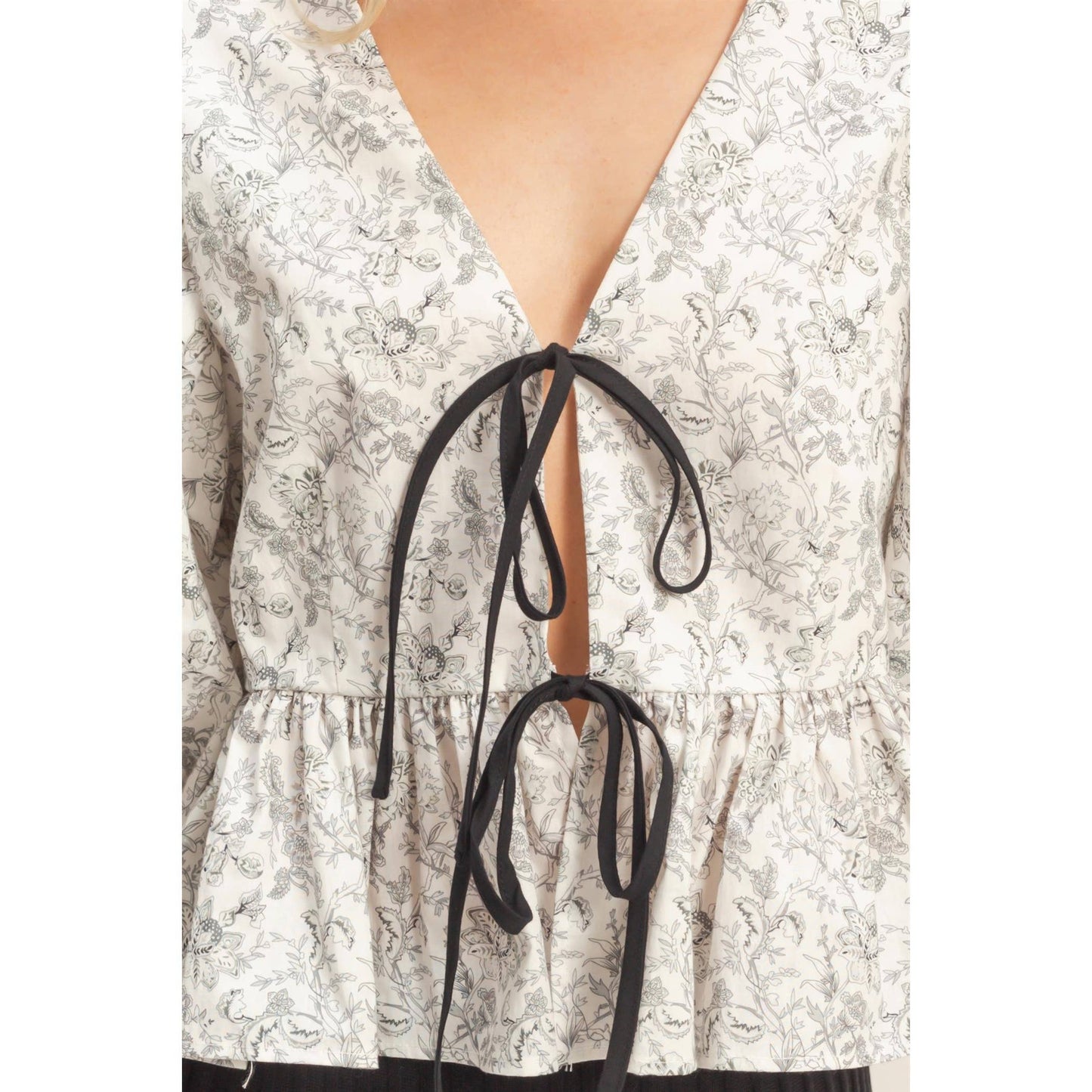 French Garden Peplum