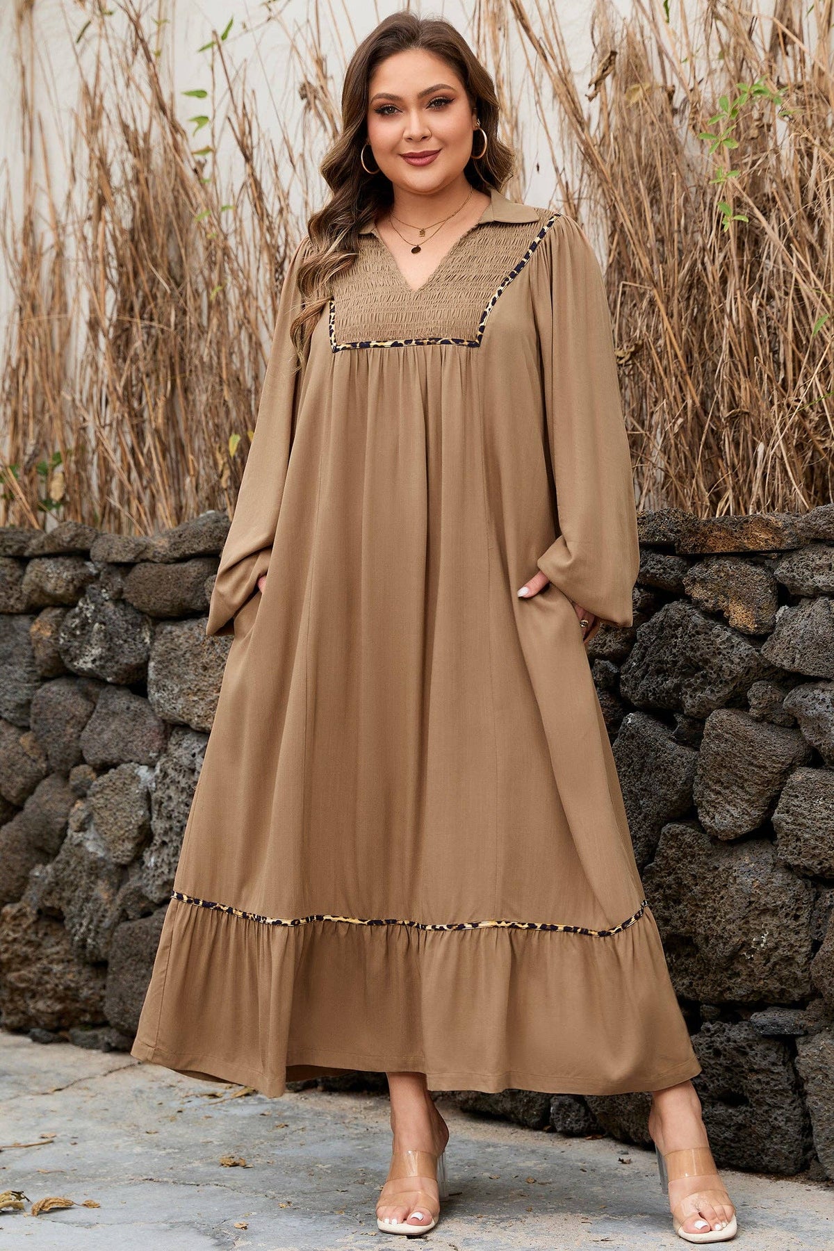 Cheetah & Chestnut Dress