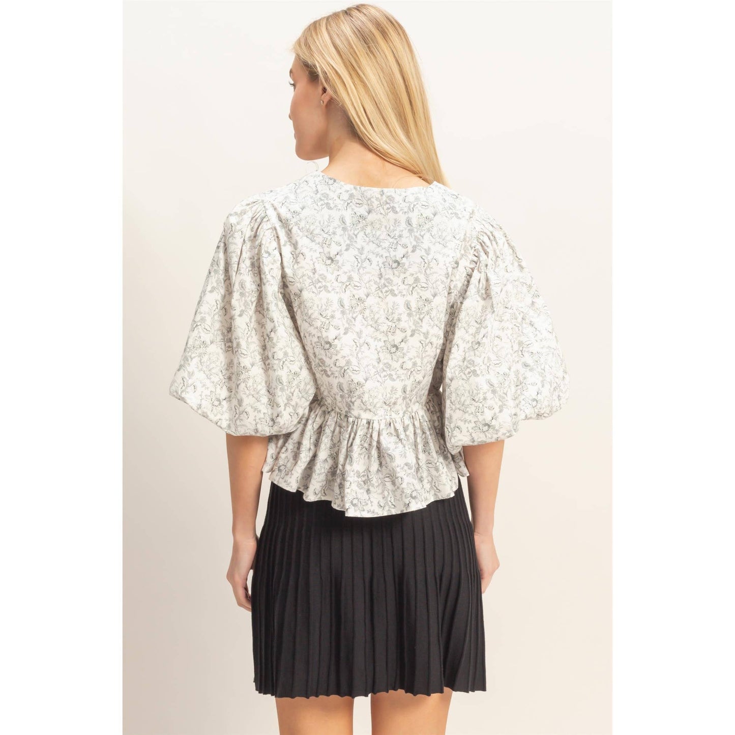 French Garden Peplum